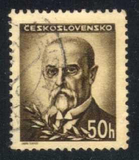 Czechoslovakia #301 President Masaryk; Used |CZE0301-01