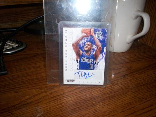 2012-13 Panini Contenders Basketball Thomas Robinson Autograph Sacramento Kings