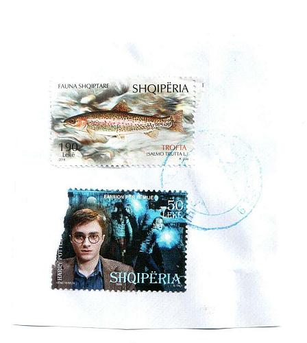 Albania 2008. Emission for children (Harry Potter). Canceled Circulated Cover