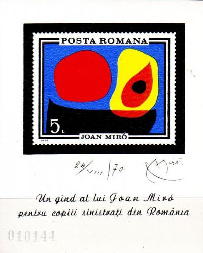 RUMÄNIEN ROMANIA [1970] MiNr 2905 Block 081 ( **/mnh ) Gemälde