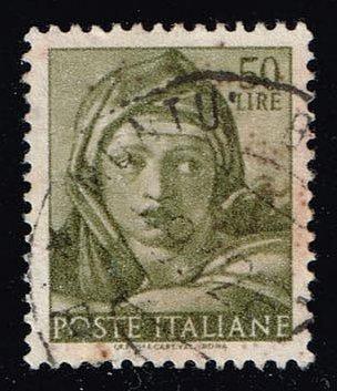 Italy #821 Delphic Sybil; Used (Stars) |ITA0821-03