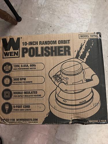 WEN 10 inch Waxer Polisher Kit 120V Motor 3600 RPM