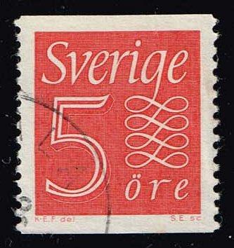 Sweden #503 Numeral; Used |SVE0503-01