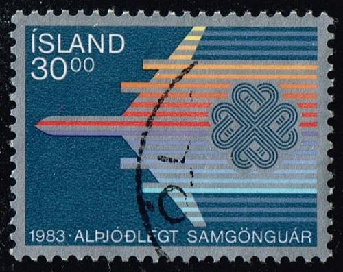 Iceland #580 World Communications Year; Used |ICE0580-12