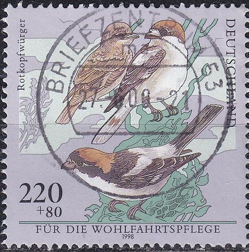 GERMANY BUND [1998] MiNr 2019 ( O/used ) Vögel