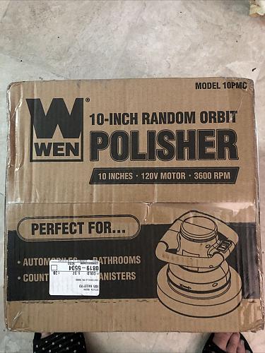 WEN 10 inch Waxer Polisher Kit 120V Motor 3600 RPM