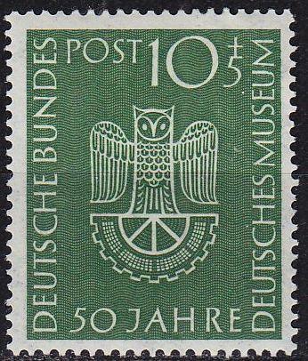 GERMANY BUND [1953] MiNr 0163 ( */mh ) [01]