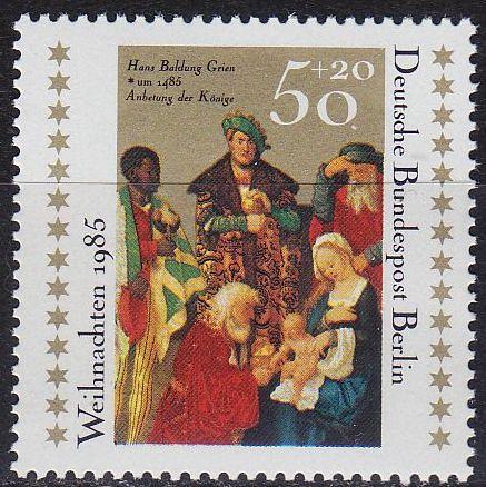 GERMANY BERLIN [1985] MiNr 0749 ( **/mnh ) Weihnachten