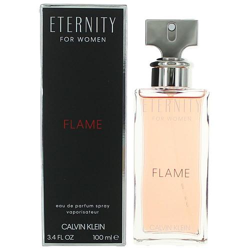 Eternity Flame by Calvin Klein, 3.4 oz EDP Spray for Women