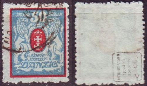 GERMANY REICH Danzig [1923] MiNr 0127 Y ( OO/used ) [03]