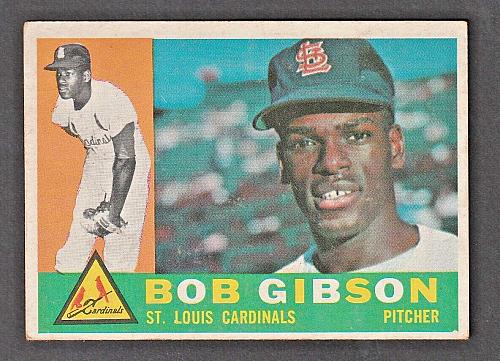 1960 Topps Bob Gibson #73 HOF St Louis Cardinals EXMT-NM
