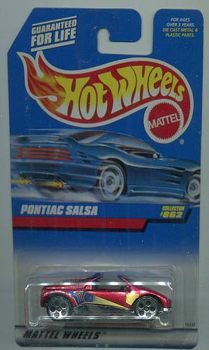 1998 Mattel HOT WHEELS -- PONTIAC SALSA -- MINT