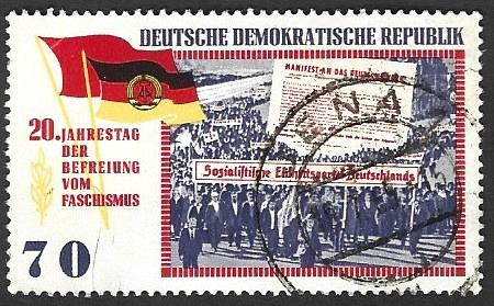 German DDR Used Scott #768 Catalog Value $.25