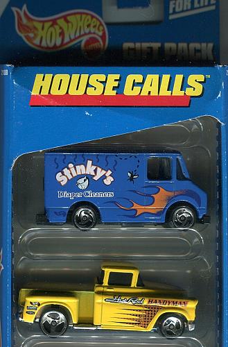 Mattel HOT WHEELS -- HOUSE CALLS - 5 Car Gift Pack -- MINT