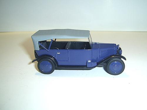 NAMI-1, 1927-1931. USSR. Vintage. Collectible car model 1/43. Rare. Mini car. Old car