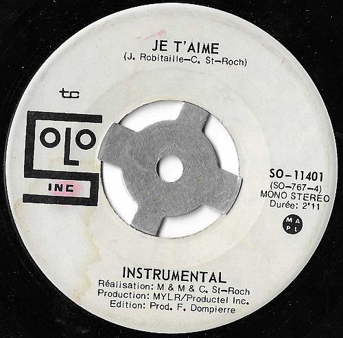 Je T'aime / inst