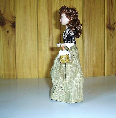 Porcelain doll. Folk Dolls Art. Doll. Puppet. Dummy. Collectible doll