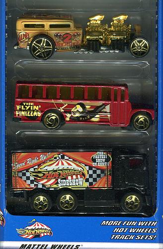 Mattel HOT WHEELS -- CIRCUS' - 5 Car Gift Pack -- MINT