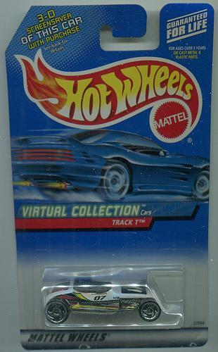 2000 Mattel HOT WHEELS -- VIRTUAL COLL. # 127 -- TRACK T -- MINT