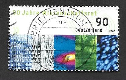 German Used Scott #2457 Catalog Value $1.50