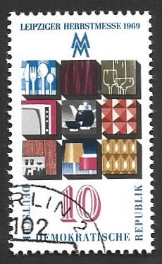 Germany DDR Used Scott #1128 Catalog Value $.25