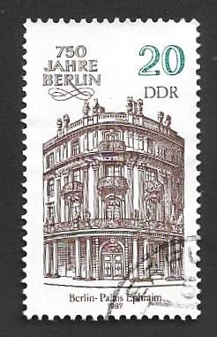 Germany DDR Used Scott #2587 Catalog Value $.25