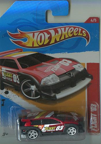 2012 Mattel HOT WHEELS - FLIGHT '03 -- # 4 of 5 - MINT