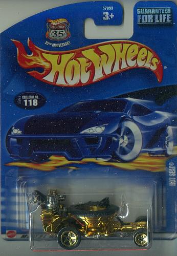 2003 Mattel HOT WHEELS --HOT SEAT - Coll. # 118