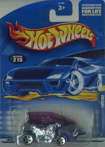 2001 Mattel HOT WHEELS - POPCYCLE - Coll. # 215- MINT