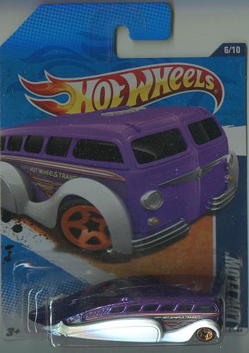 2011 Mattel HOT WHEELS -HW CITY WORKS '11 - LOW FLOW - # 6 of 10 - # 176 of 244-MINT