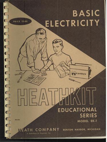 HEATHKIT Basic Electricity 1960 FREE Shipping