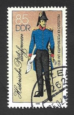 German DDR Used Scott #2522 Catalog Value $.85