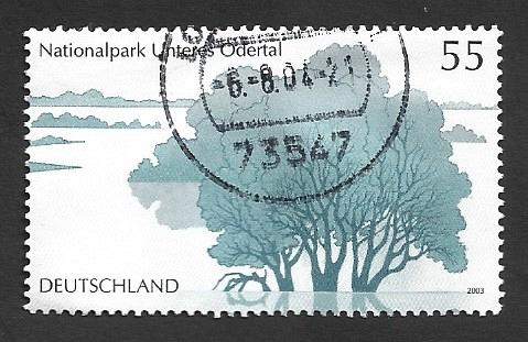 German Used Michel #2343 Catalog Value $1.15