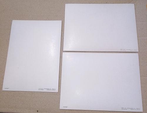 3D stereo lenticular holographic сard (set 3 pcs). Rare. Japan