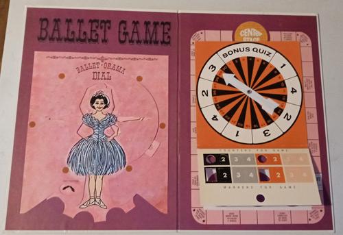 BALLET A LEARN BY DISCOVERY GAME BOOK - FOR PARTS ONLY FREE Shipping