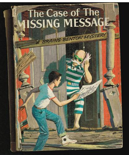 The Case of The MISSING MESSAGE 1959 HB BRAINS BENTON FREE Shipping