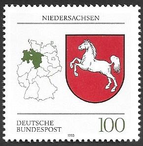 German MNH Scott #1707 Catalog Value $1.05
