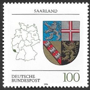 German MNH Scott #1710 Catalog Value $1.15