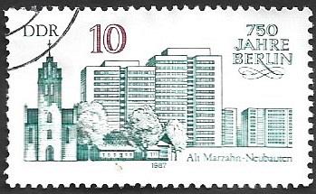 German DDR Used Scott #2629 Catalog Value $.25