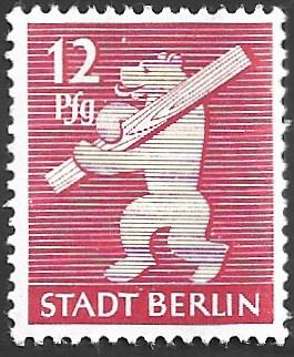 German Hinged Scott #11N5 Catalog Value $.25