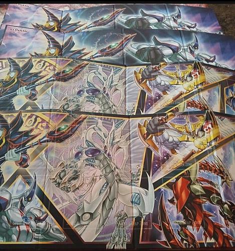 YU-GI-OH CARD GAME BOARDS- 4 SIDES