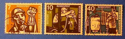 1957 Germany (West) "Helpers of Humanity"