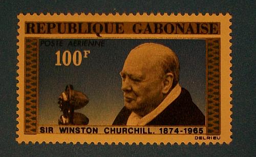 1965 Gabon "Churchill Commemoration"
