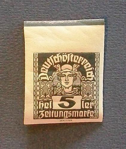 1920-21 Austria "Newspaper Stamp"