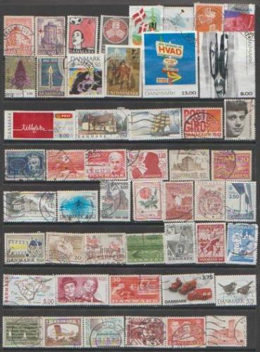 Denmark Large Mixed Lot All Different