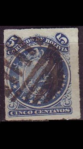 BOLIVIEN BOLIVIA [1887] MiNr 0024 ( O/used )