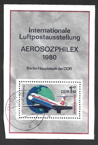 German DDR Used Scott #B191 Catalog Value $4.00