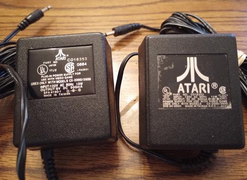 Atari 2600 CX-2600A Console, 4 controllers: NOT WORKING + 2 working power supply