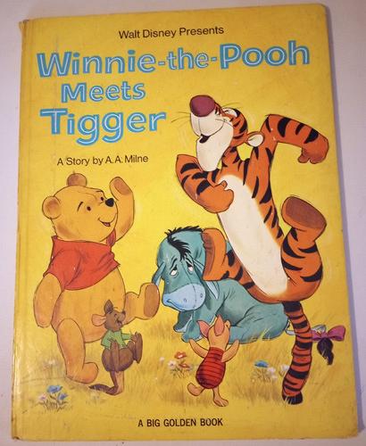 Winnie-the-Pooh meets Tigger A BIG GOLDEN BOOK HB FREE Shipping
