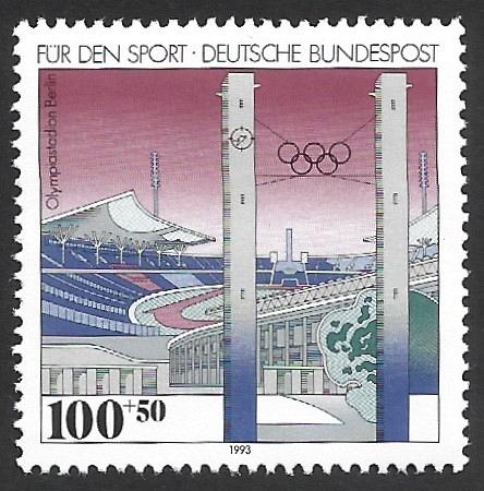 German MNH Scott #743 Catalog Value $3.00